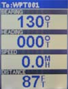 Magellan Meridian Color GPS receiver large data screen