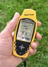 Magellan SporTrak GPS receiver