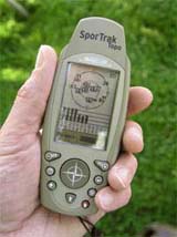 Magellan SporTrak Topo GPS receiver