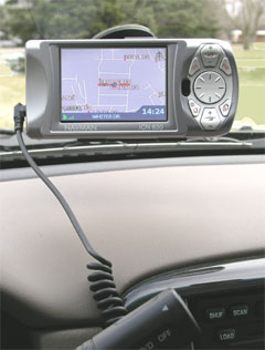 Navman iCN 630 GPS receiver