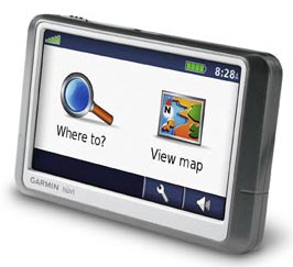 A GPS car navigation unit