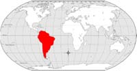 South America location