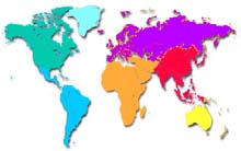 world map