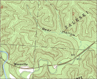 topo map