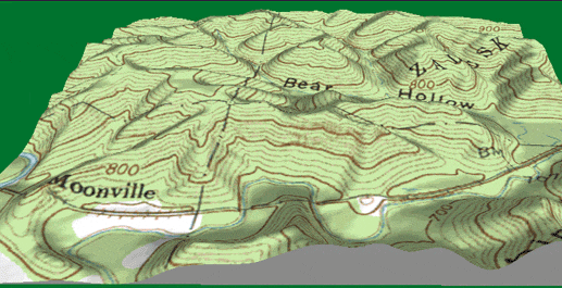 3d topo map