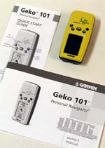 Garmin Geko 101 GPS receiver package