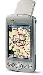 Garmin iQue M5 GPS receiver