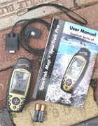 Magellan SporTrak Topo GPS receiver package