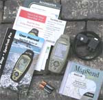 Magellan SporTrak Topo GPS receiver package