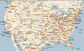 United States travel map