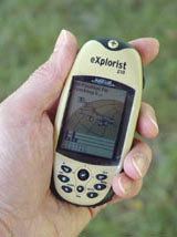 Magellan eXplorist 210 GPS receiver