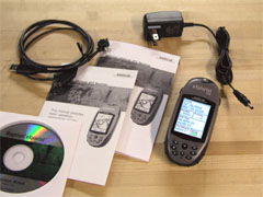 Magellan eXplorist 500 GPS receiver package